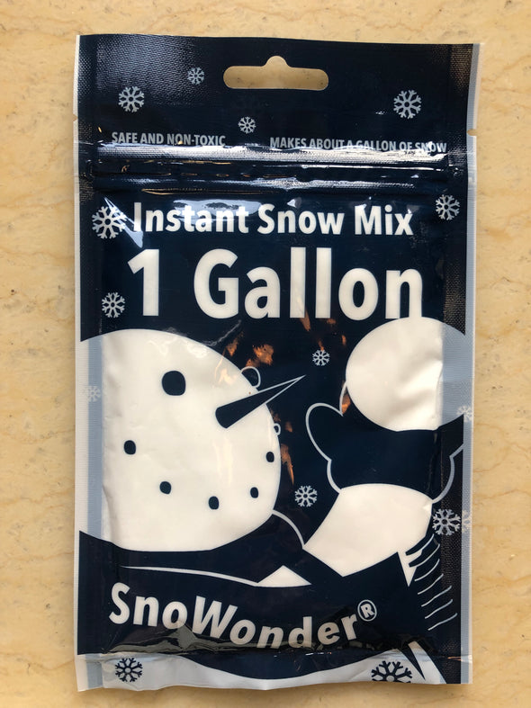 1 Gallon SnoWonder Instant Snow